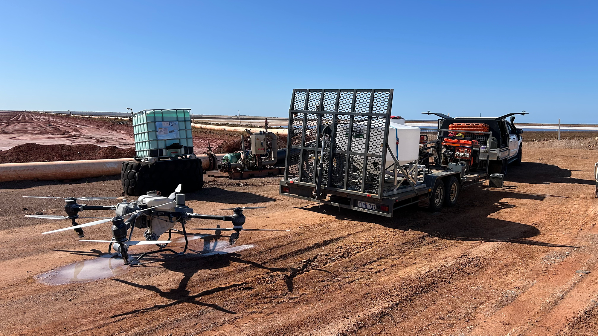 Case Study: Drone-Based Dust and Compliance Control for Tailings Storage Facilities